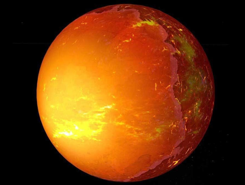 Kepler-70b illusztráció